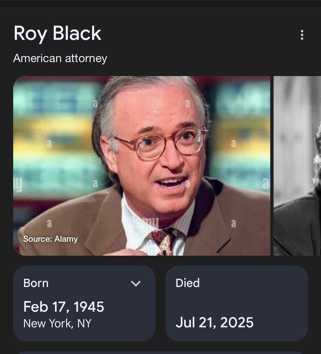 BrophE's tweet image. Miami attorney Roy Black who represented Jeffrey Epstein dies at 80
He got out before it gets too
Hot