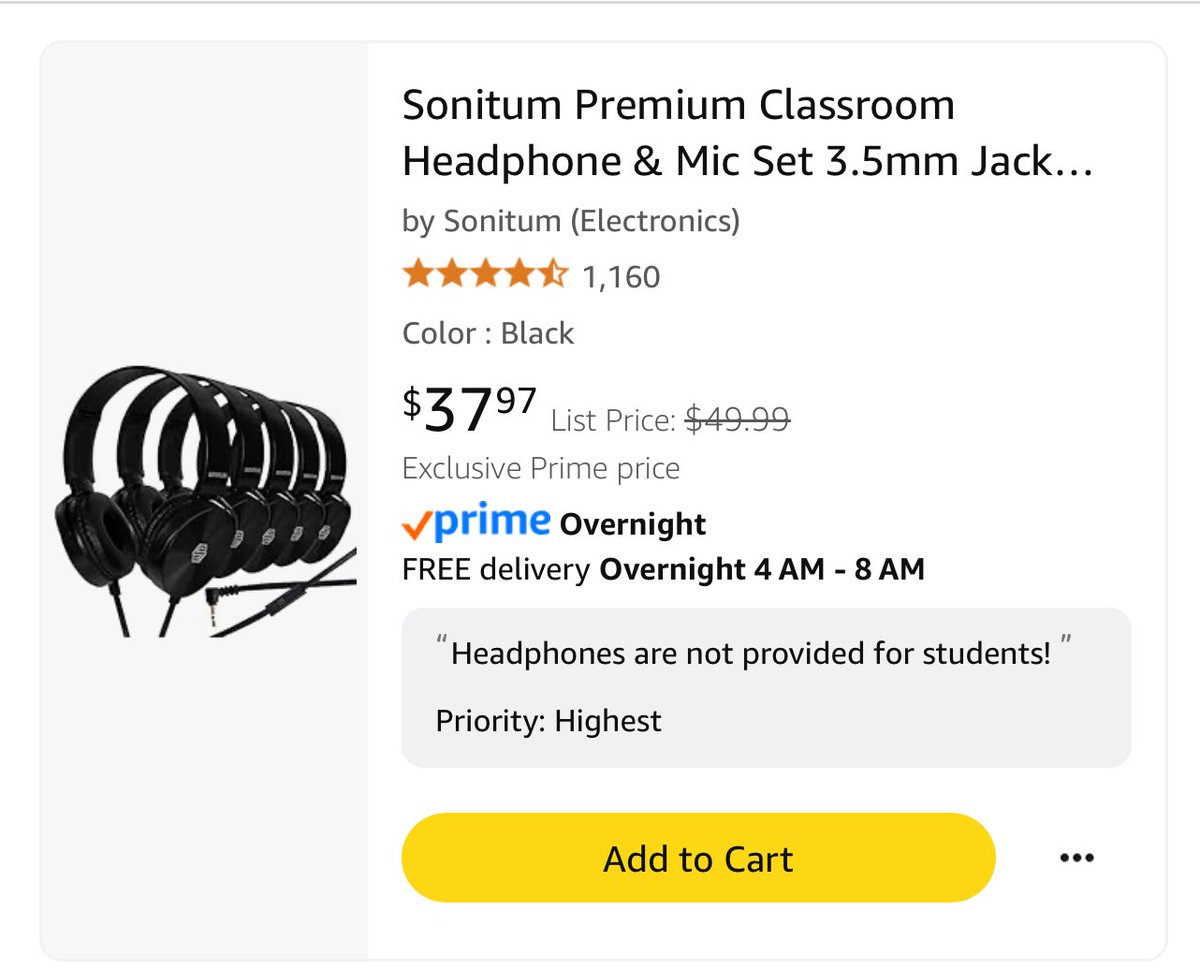 marielateaches1's tweet image. After spending some time in my new classroom the last two days, I’ve added (and removed) a few items. I’m hoping there’s a kind donor out there willing to help a teacher from the great state of Texas? #clearthelist
amazon.com/hz/wishlist/ls…