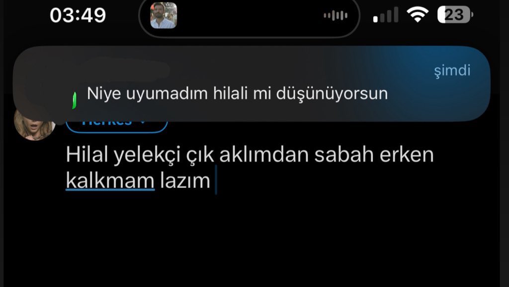 Hilal Yelekçi çık aklımdan…