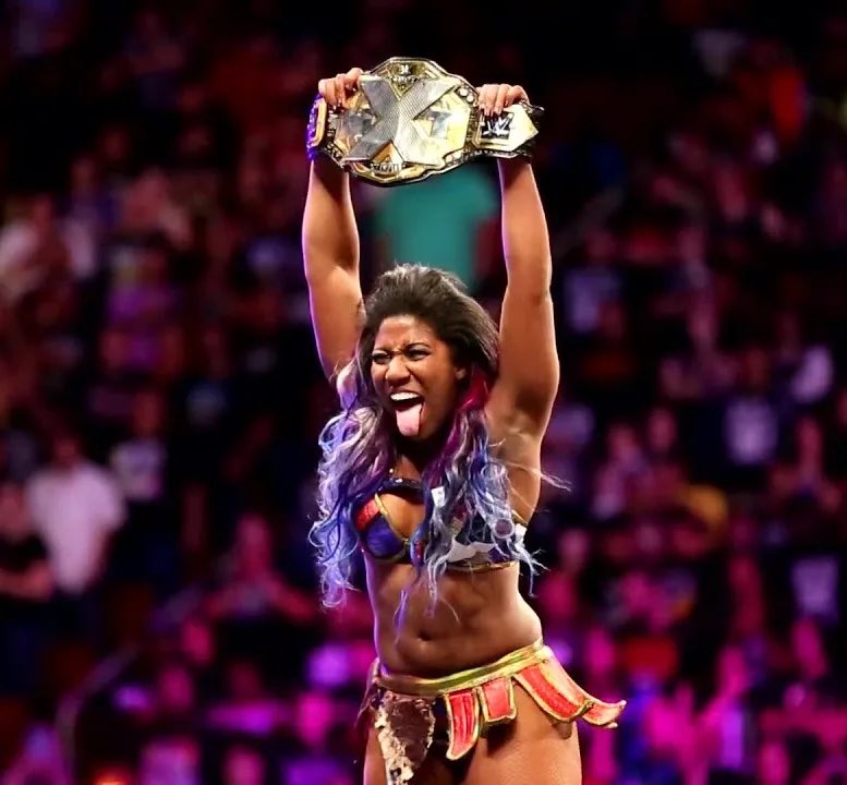 femalelroom's tweet image. When Lash Legend wins the #WWENXT Women’s Championship - she will be the first black woman to hold it since Ember Moon (Athena) in 2018