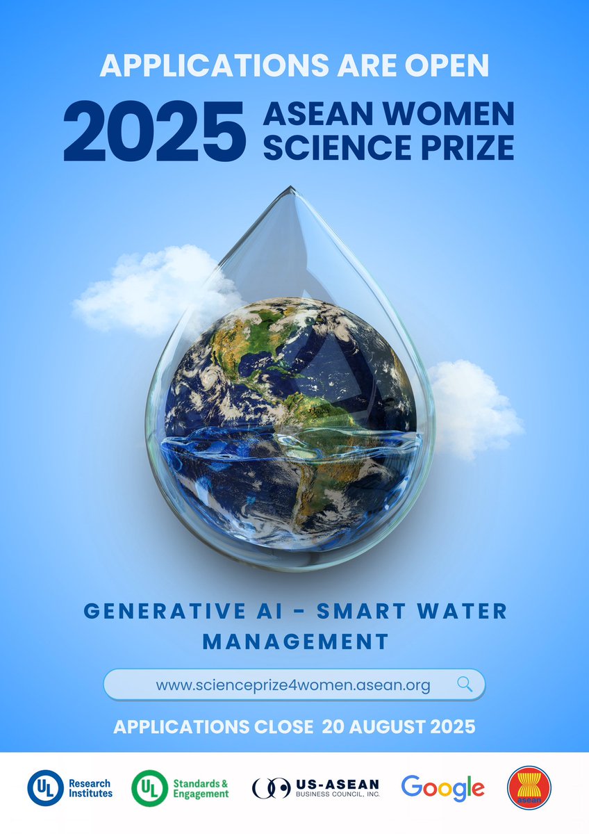 ULRI’s ASEAN-US Science Prize for Women tweet media