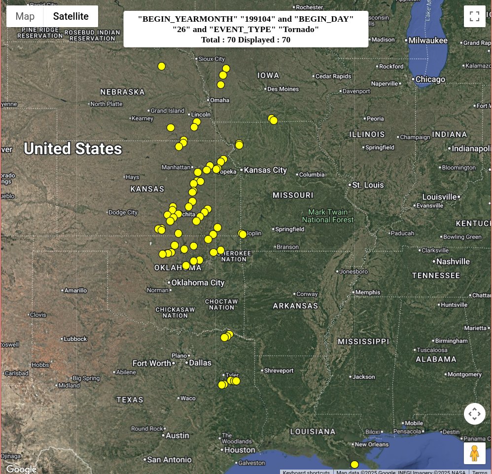 TonyClimate's tweet image. On April 26, 1991 there were 70 tornadoes in the US including a deadly F5 at Haysville, Kansas.
newspapers.com/image/69669887…