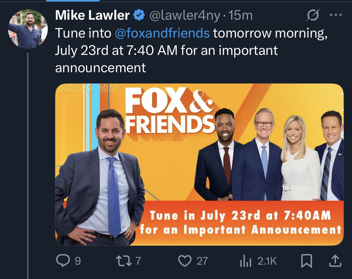 kevin_smith45's tweet image. Now why would someone no one likes be making 2 special Announcements within minutes of each other on 2 different Networks…
Here we go again!!!🙄🙄🙄