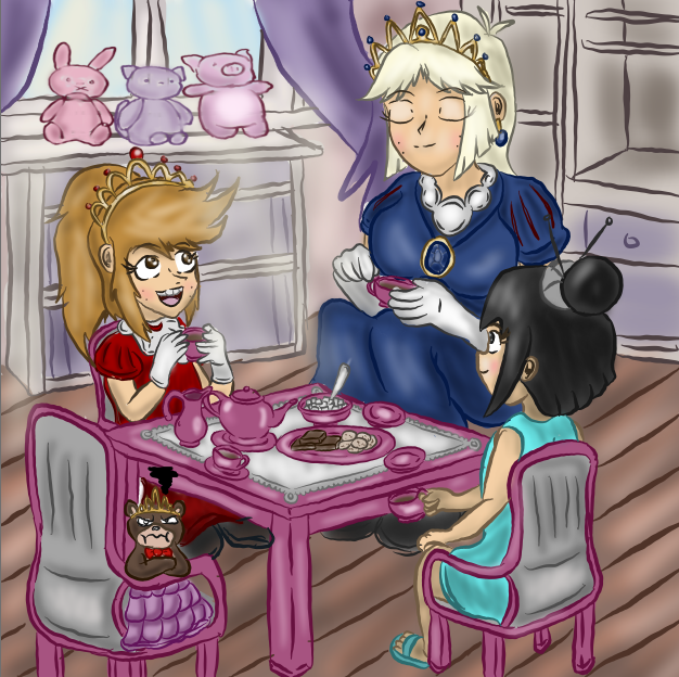 ratchetmanon's tweet photo. Princess Tea Party. #sinkids #marcyroberts #bedloud #ceciliapingrey https://t.co/vmHaDvPb8H