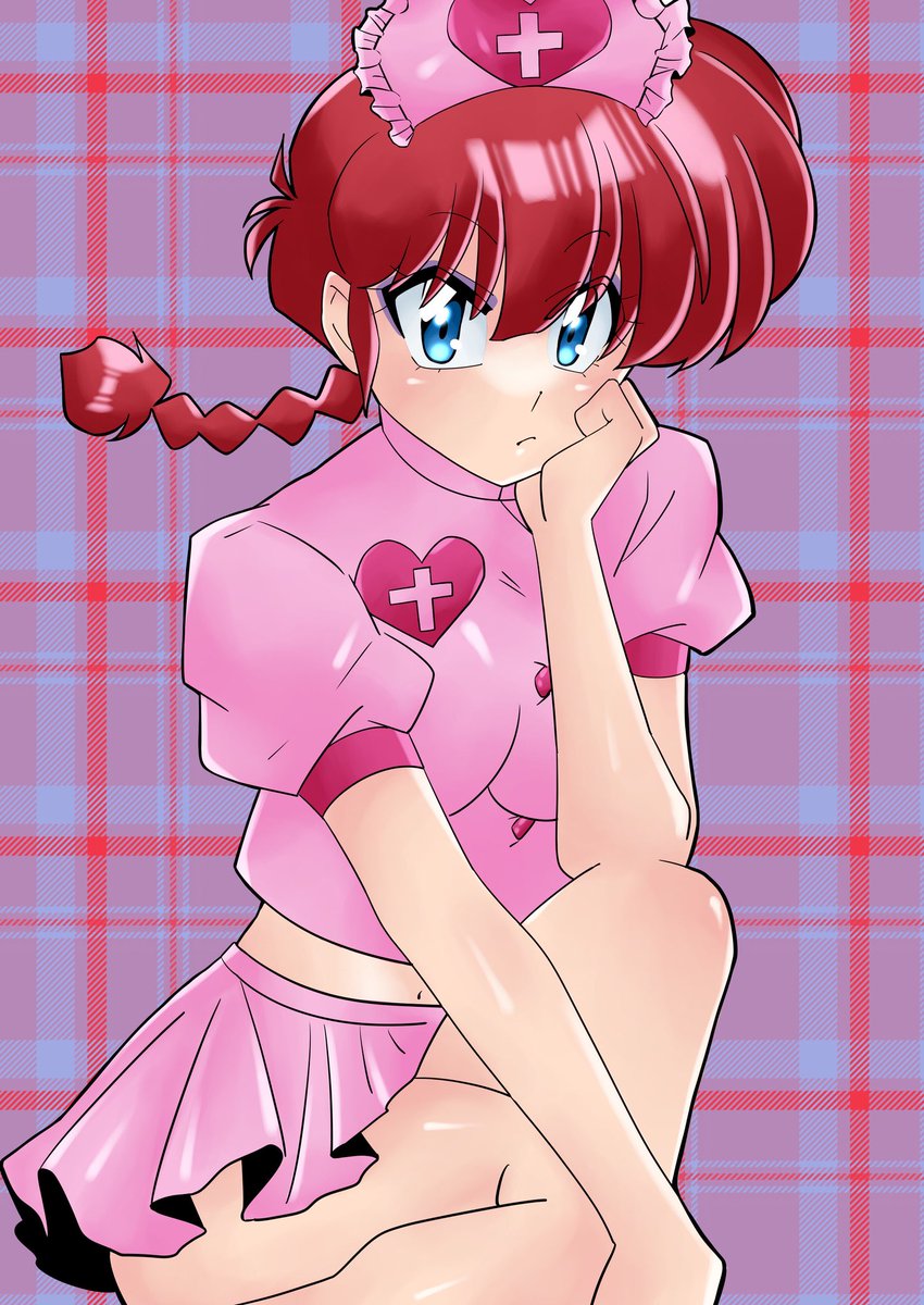 sak4869's tweet image. #らんま2分の1
#らんま
#らんまアニメ
#早乙女らんま
#デジタルイラスト
#イラスト
今回もナースのらんまちゃんを描きました☺️🩷
自分に合った目の描き方が安定していきそう🥰