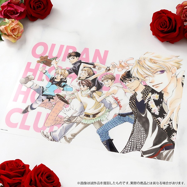 桜蘭高校ホスト部 」 『クリアポスター』 美麗なカラーイラストを