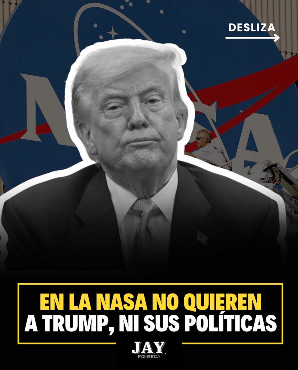 jayfonsecapr's tweet image. 🚀 Casi 300 empleados y exempleados de la NASA enviaron una carta abierta denunciando recortes del 47% al presupuesto de ciencia, advirtiendo que ponen en riesgo misiones y seguridad.
📉 Señalaron que en seis meses hubo cambios “rápidos y desperdiciados” que dañaron la fuerza…