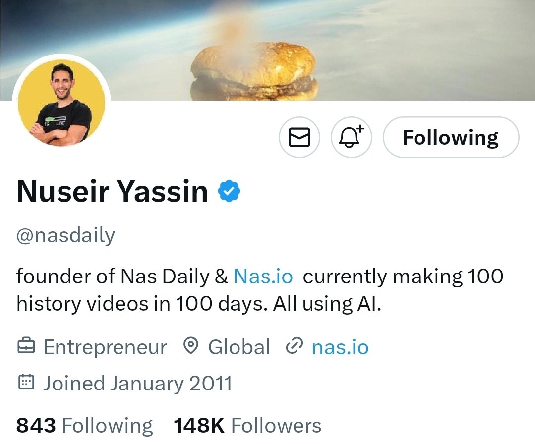 israelnewspulse's tweet image. If you are not following Nas yet (@nasdaily) then please do! Nuseir is an Arab content creator who was born in Israel, he is very much pro Israel and anti Hamas and has been creating awsome content for a long time, he deserves your follow.