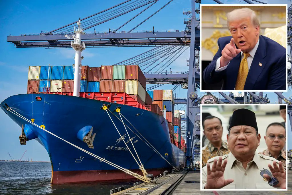 💹🇺🇸🤝🇮🇩President Trump announced a landmark trade deal with Indonesia, calling it a “HUGE WIN” for American businesses. The agreement eliminates 99% of tariff barriers on U.S. industrial &amp; agricultural exports to Indonesia, while Indonesia will pay a 19% tariff on its exports to