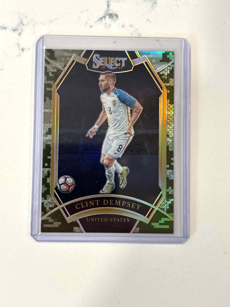 IngoSportsCards's tweet image. Clint Dempsey Camo - $15
Shipping 馃嚭馃嚫: $5 Other:
Calculated #TSSS #INGOSPORTSCARDS