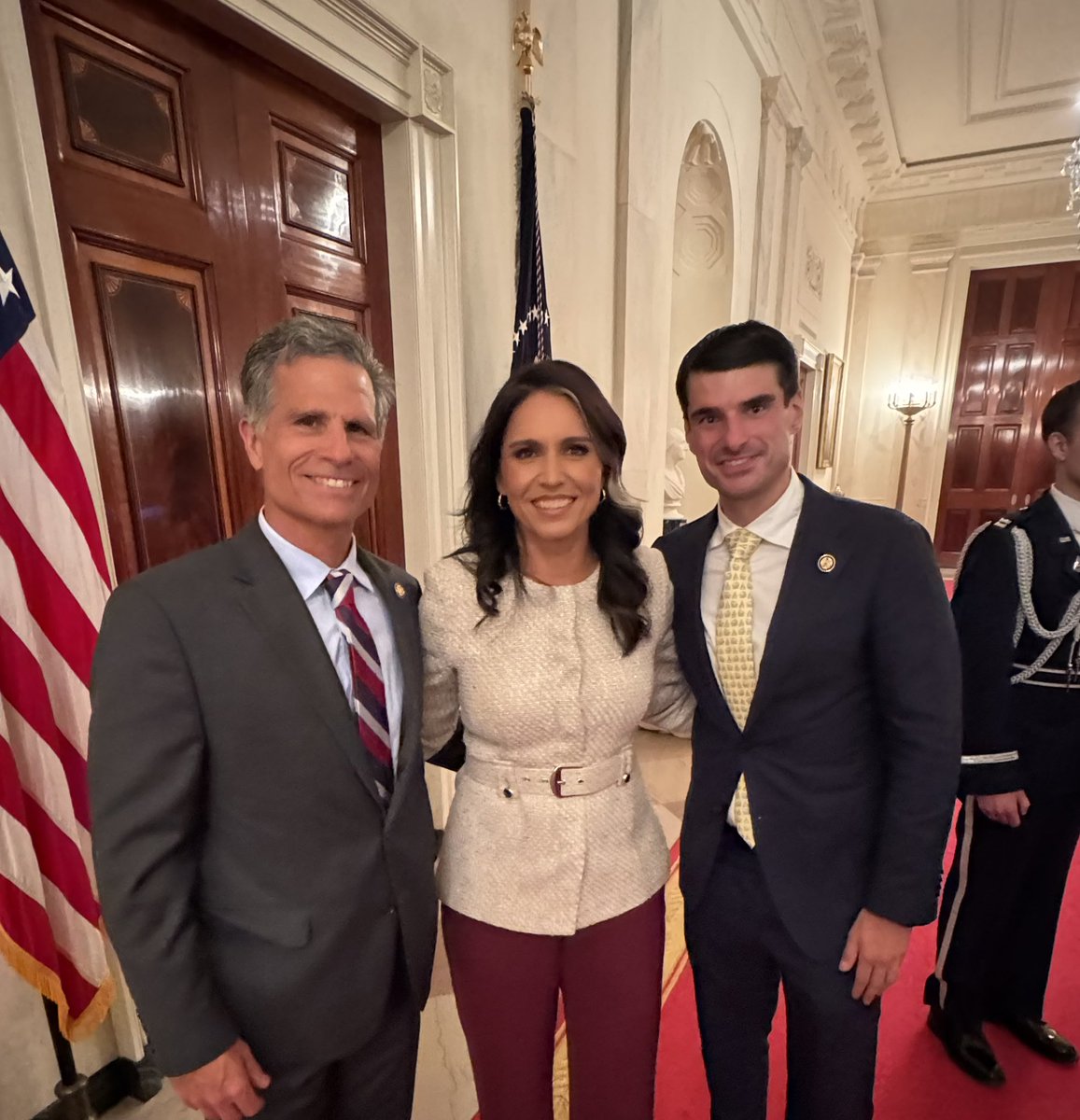 RepMeuser's tweet image. Great night at the White House with President Donald Trump and my Republican colleagues in Congress, celebrating the passage of the One Big Beautiful Bill—a historic piece of legislation that will help secure our borders, unleash American energy dominance, rein in spending, and…
