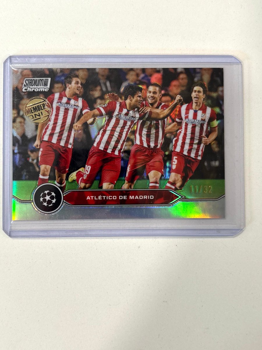 IngoSportsCards's tweet image. Atletico Madrid Members Only /32 - $20
Shipping 馃嚭馃嚫: $5 Other:
Calculated #TSSS #INGOSPORTSCARDS