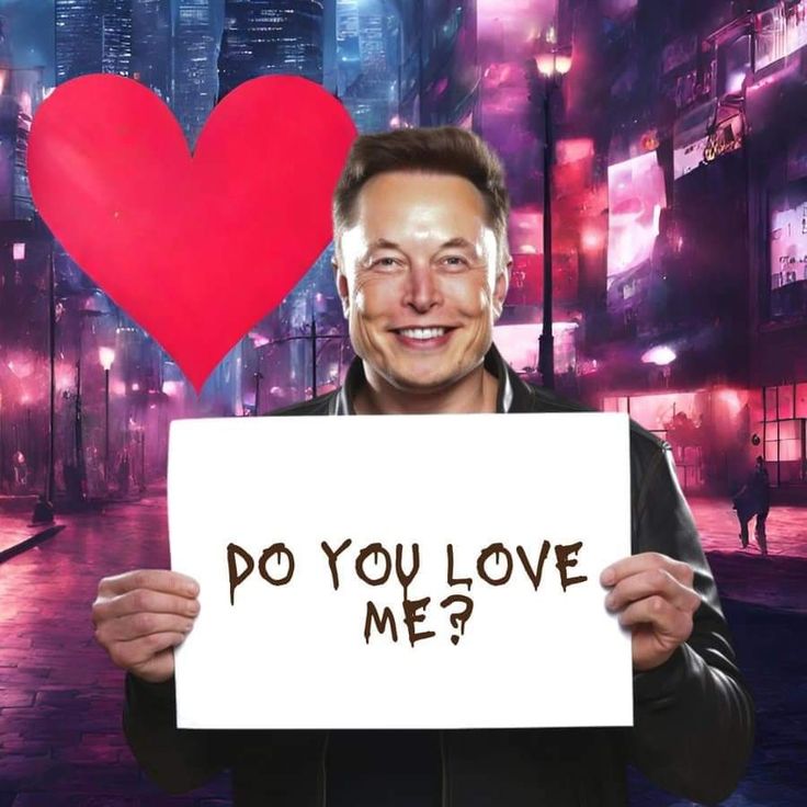 ElonMuskZAB's tweet image. Be honest
Do you really love me?
Yes or No