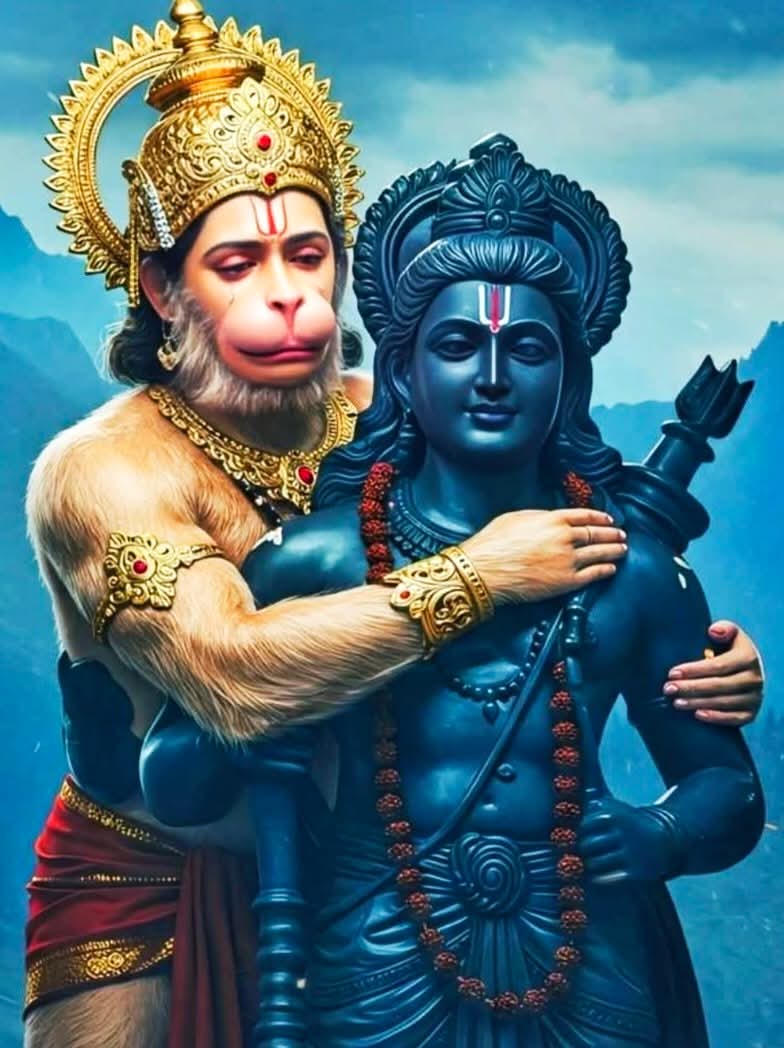 तुलसी रामहु तें अधिक, राम भगत जियें जान।
रिनिया राजा राम में, धनिक भए हनुमान॥

तुलसीदासजी कहते हैं.. 
 श्री राम के भक्त को राम जी से भी अधिक समझो। राजराजेश्वर श्री रामचंद्र जी स्वयं ऋणी हो गए और उनके भक्त श्री हनुमान जी उनके साहूकार बन गए 
💥बोलिये हनुमान जी की जय 💥