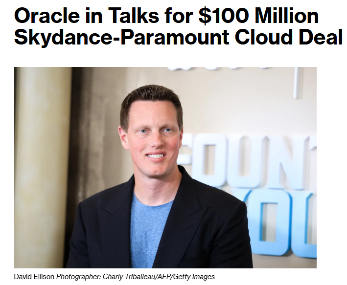 HighyieldHarry's tweet image. Interesting that this Ellison guy is writing such a big check to Oracle, I wonder what the connection is there