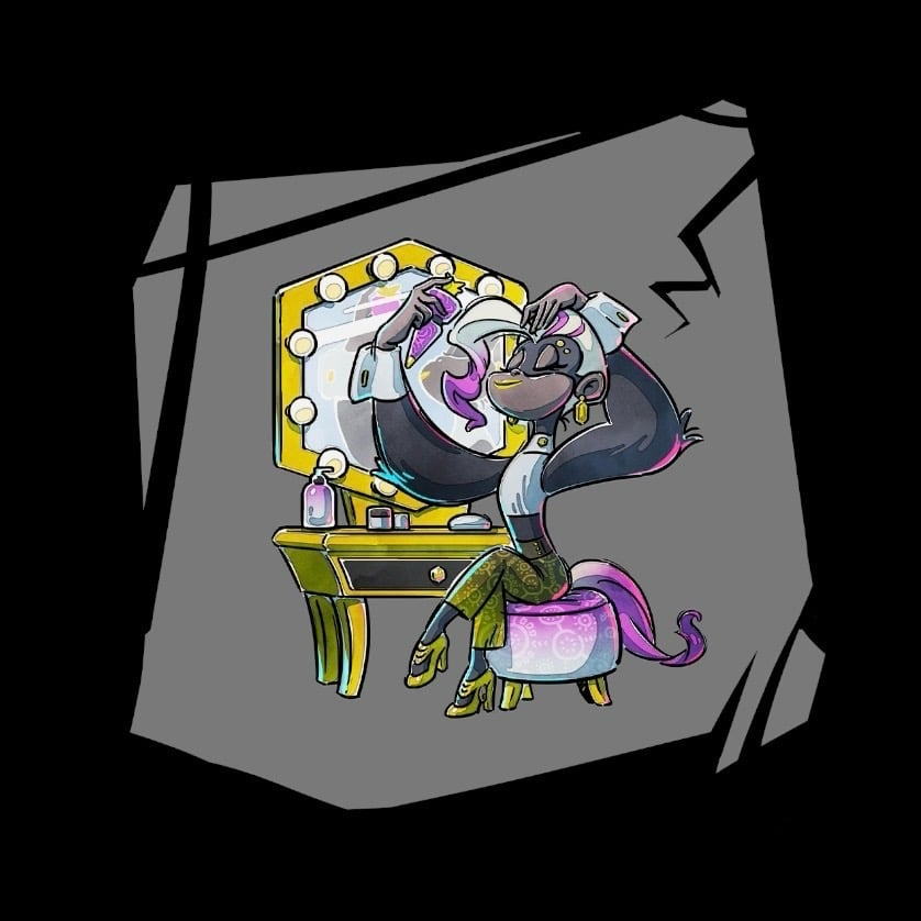 wariocolosseum's tweet image. everyone is obsessing over void kong but i think poppy kong also deserves a ton of appreciation. rlly love the how shes so flamboyant and glamorous