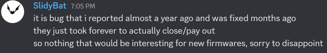 SlidyBat said bug fixed months ago  

ps5 firmware 11.00 and 11.20 released months ago

The bug has been fixed in firmware 11.00 or 11.20 
but we still not sure 100%
