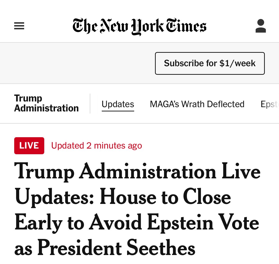 JennyGurlsWorld's tweet image. The House fled D.C. to avoid voting on releasing the Epstein files.
Imagine being so owned by pedophiles you’d rather shut down Congress than tell the truth.
Every single one of them should be forced to explain what they’re hiding.