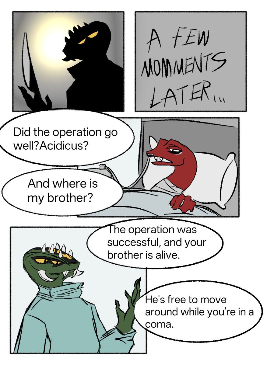 ElegyJacob's tweet photo. Fangtom's silly comic by me.
#ninjago #ninjagofanart #ninjagoserpentines #villains #fangtom #acidicus https://t.co/JvvBOCzWCM