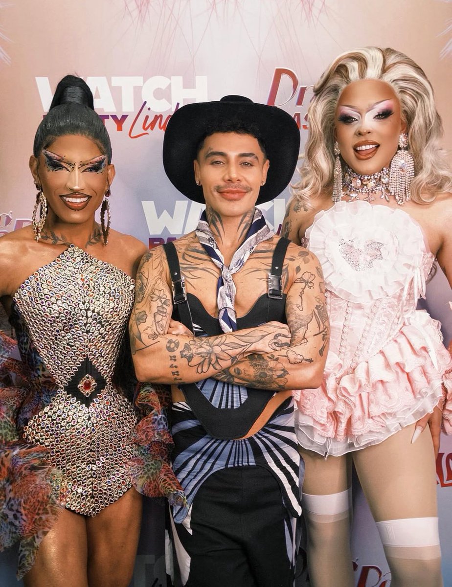 Drag_Crave's tweet image. Grag Queen, Adora Black & Poseidon Drag look incredible for the Drag Race Brasil watchparty series in São Paulo, Brazil.