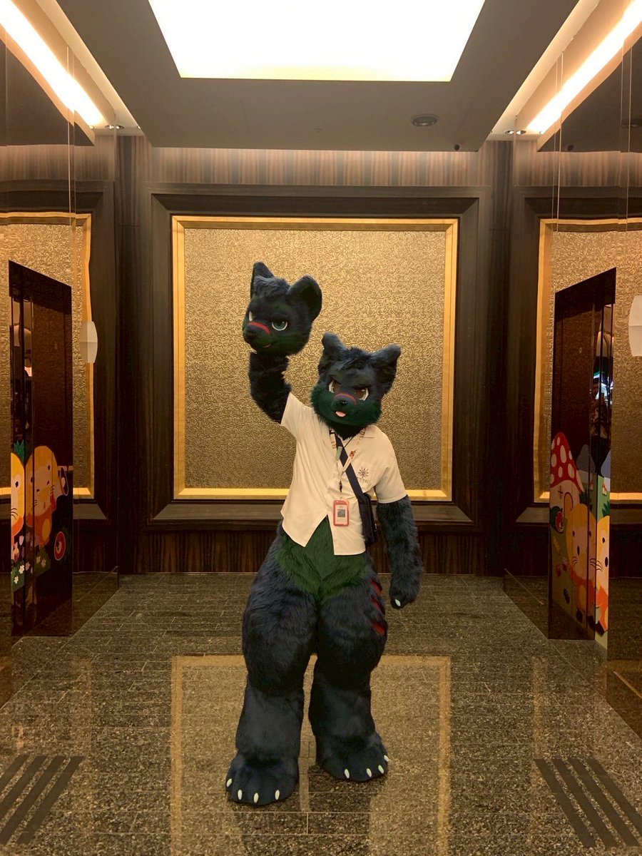 CTtheWolf's tweet image. Take over, hehehe…
🐾: Me!
📸: @Takoro_doge
🪡: @KemoTianou , 黑雪工坊Kuroyuki
#FursuitEveryday
#UTFG2025