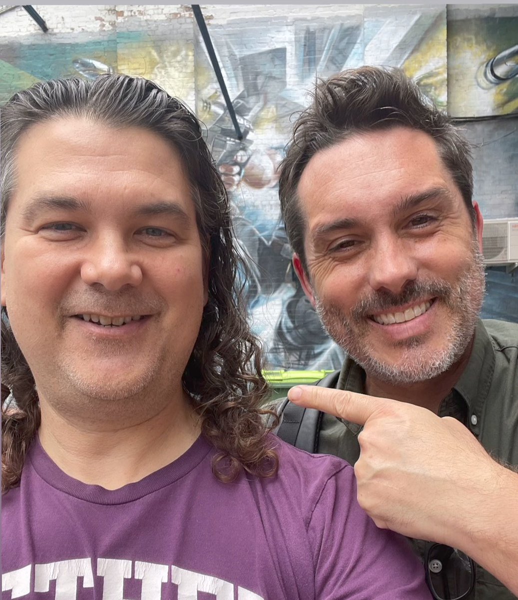 Two Thomas Voice Actors met Each other