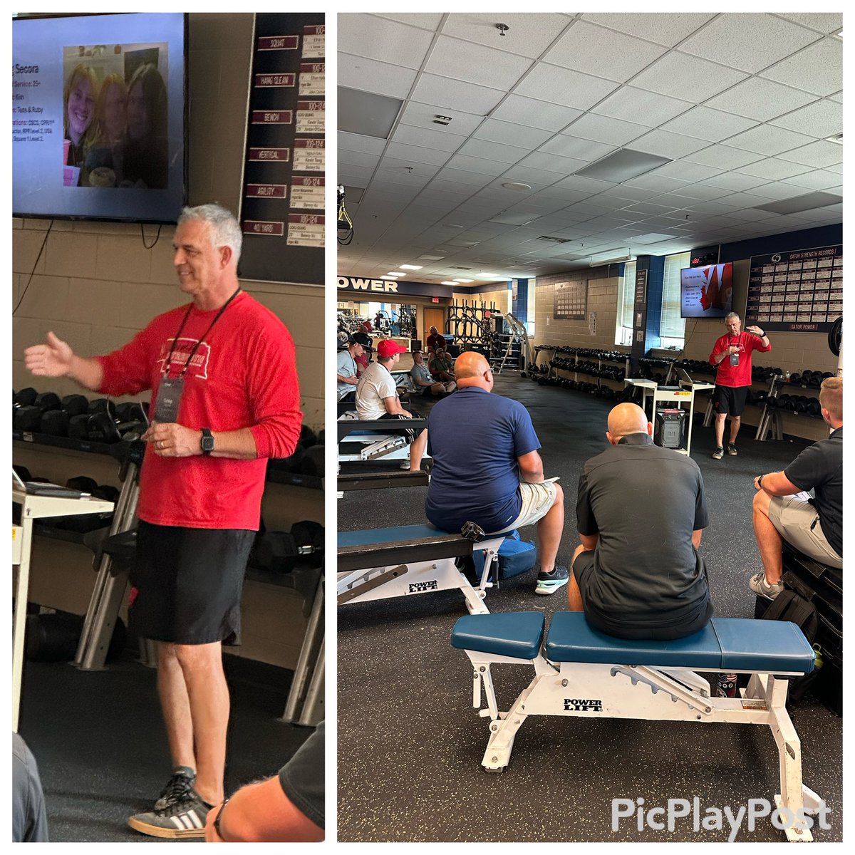 CoachVenable1's tweet image. Coach Craig Secora presented on: Programming Athletic Performance Circuits for Multiple Sports at the 2025 @NebraskaCoach Multi-Sports Clinic! His innovative strategies for boosting athletic performance across sports are a must-know for coaches! #NCA2025
#MultiSportTraining