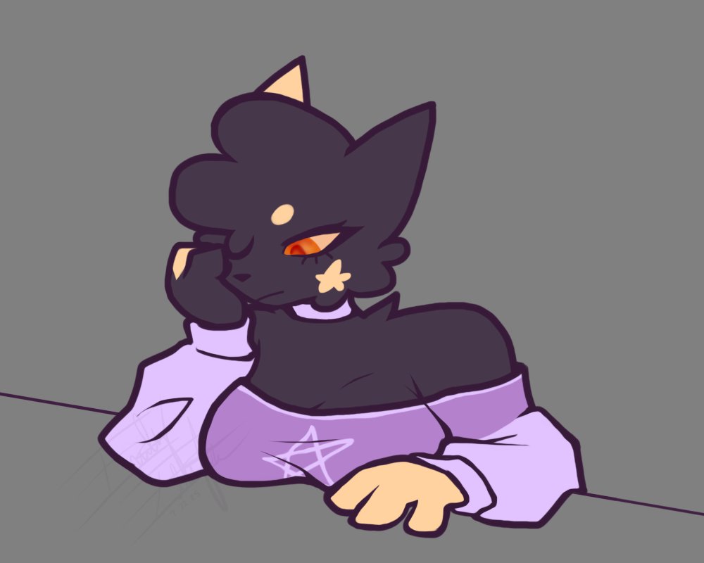 breasting boobily #fursona #furry #digitalart #catgirl