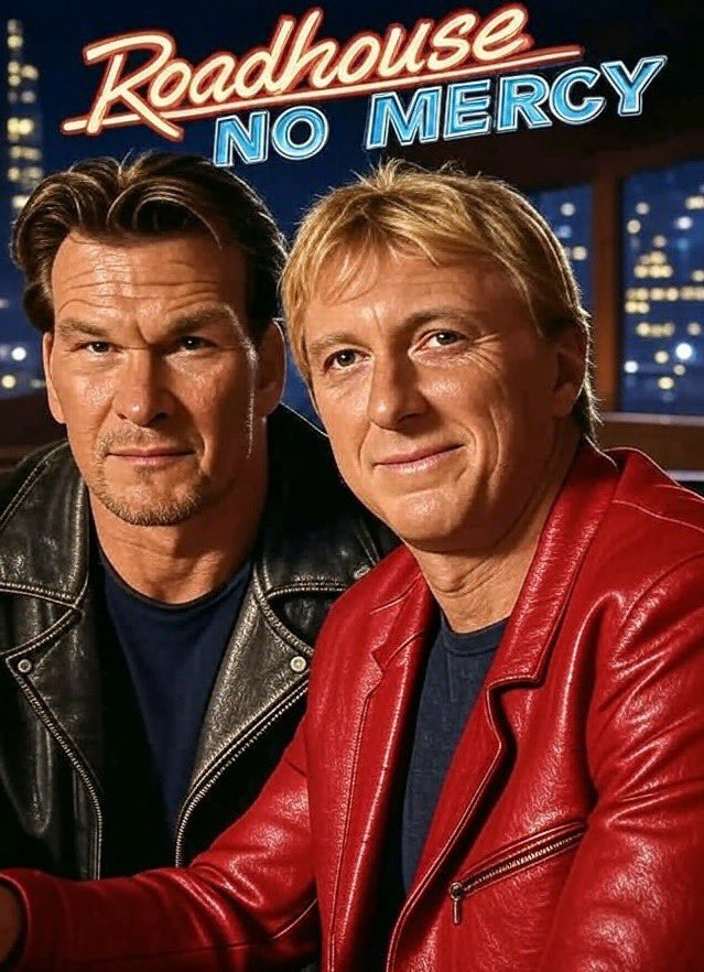 JohnnyLCKai's tweet image. What could have been the most badass movie ever made right here.
Questions for the dojo - Who’s the villains? Are we back at the Double Deuce?
Any thoughts leave below 👇🏻
One thing we know is that the Badassery would be off the charts. #JohnnyLawrence #RoadHouse #NoMercy…