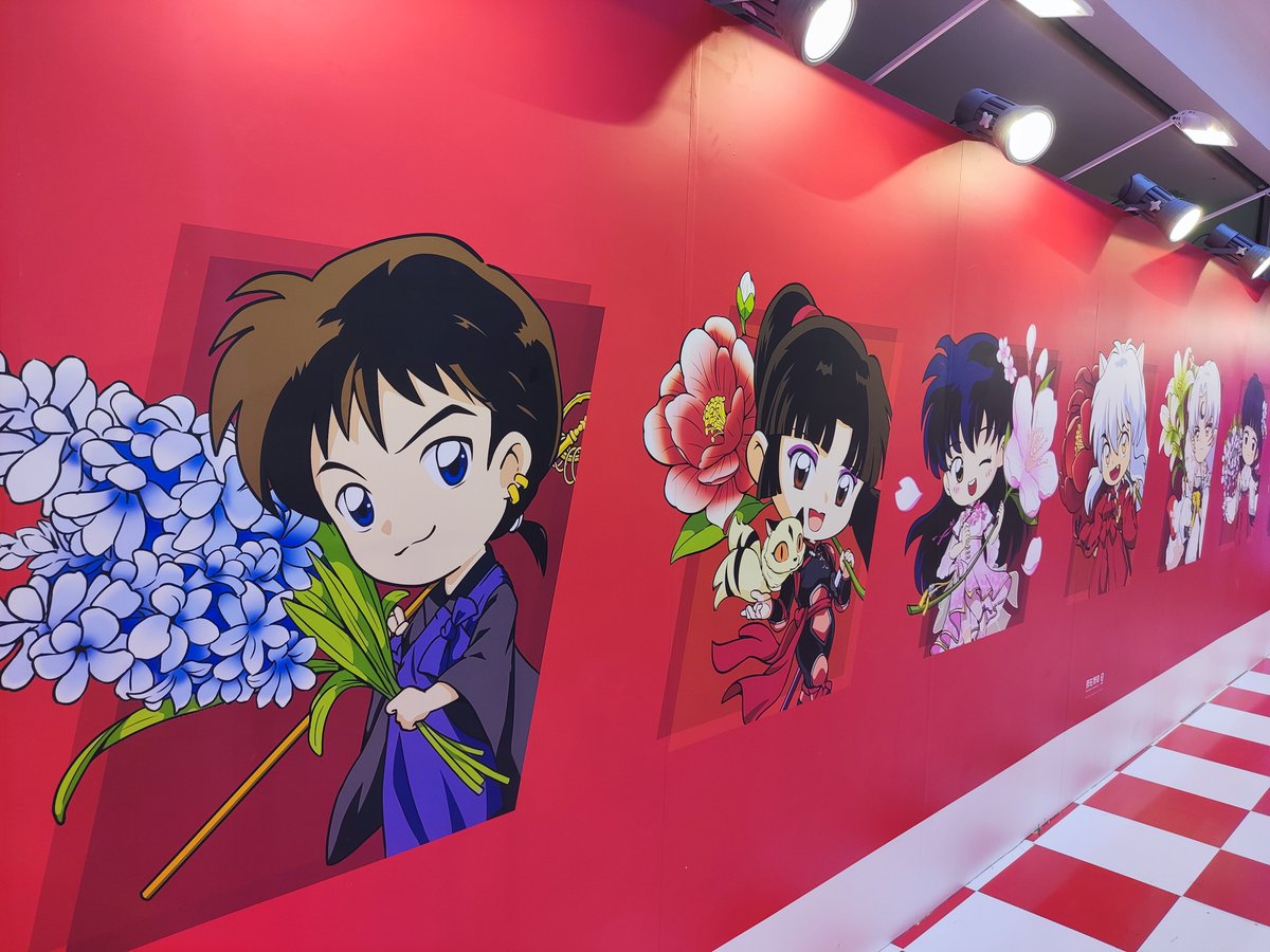 犬夜叉　上海　中国限定　30周年　屏風　スタンド 犬夜叉30周年 中国限定 アクリルスタンド 犬夜叉 上海 中国限定