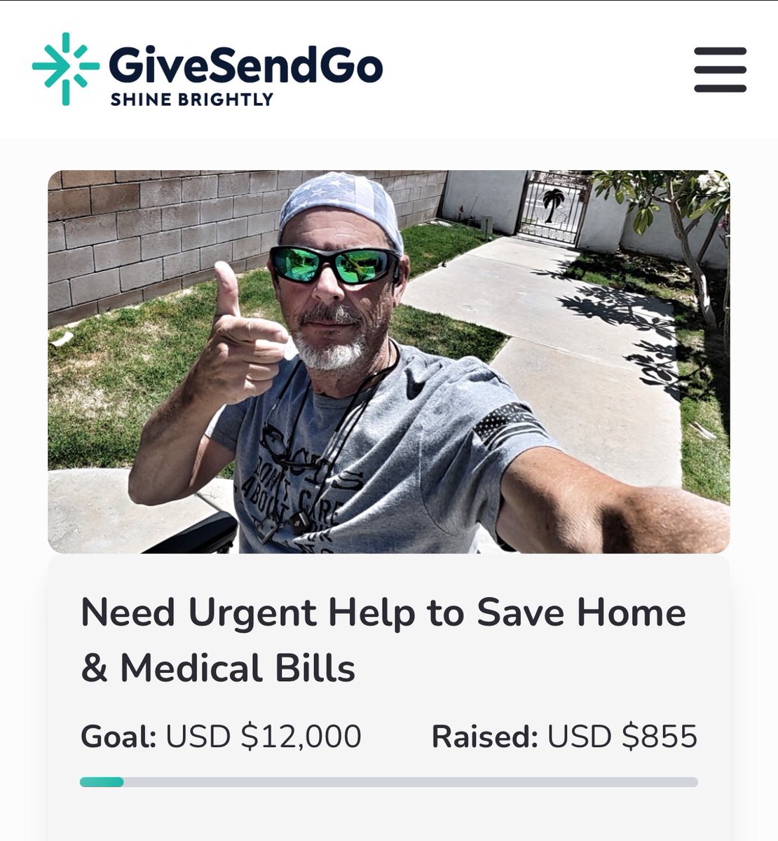 BrophE's tweet image. So this traitor to the US was able to raise $31k in less than 24 hours.
I’m trying to raise money to save my home so I don’t lose my equity after blowing through my savings.
I’m trying to raise money to help pay the bills that come along with ALS.
Simply boggles my…