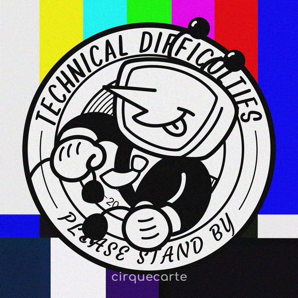 circuitting's tweet image. we&apos;ll be right back!! 📺 #DELTARUNE
