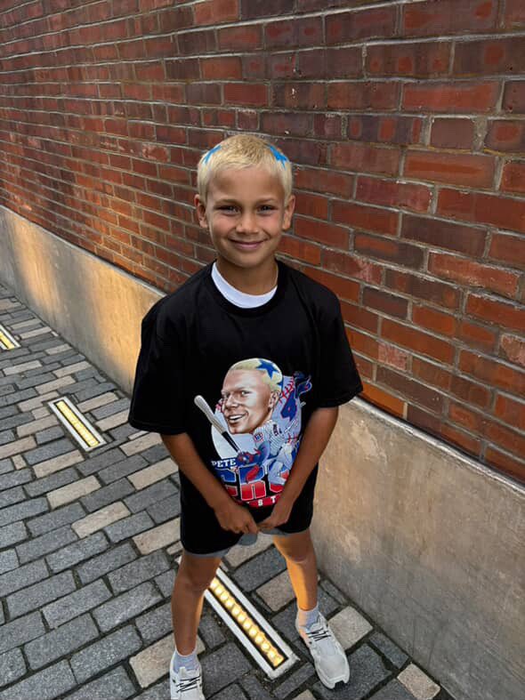 And now I’m able to report that Madden was able to use the funds to get his dream hairdo 🥹