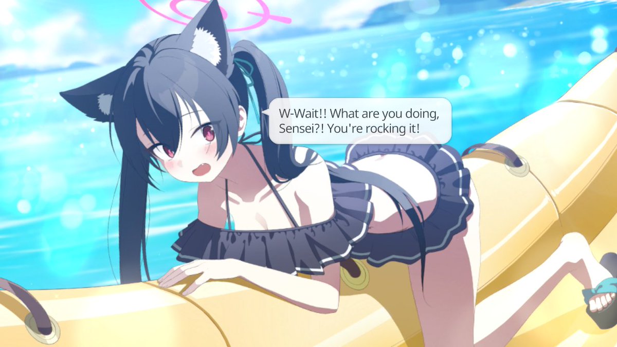 NotGramsLmao's tweet image. There's something about Serika's voice that clicks a certain part of my brain