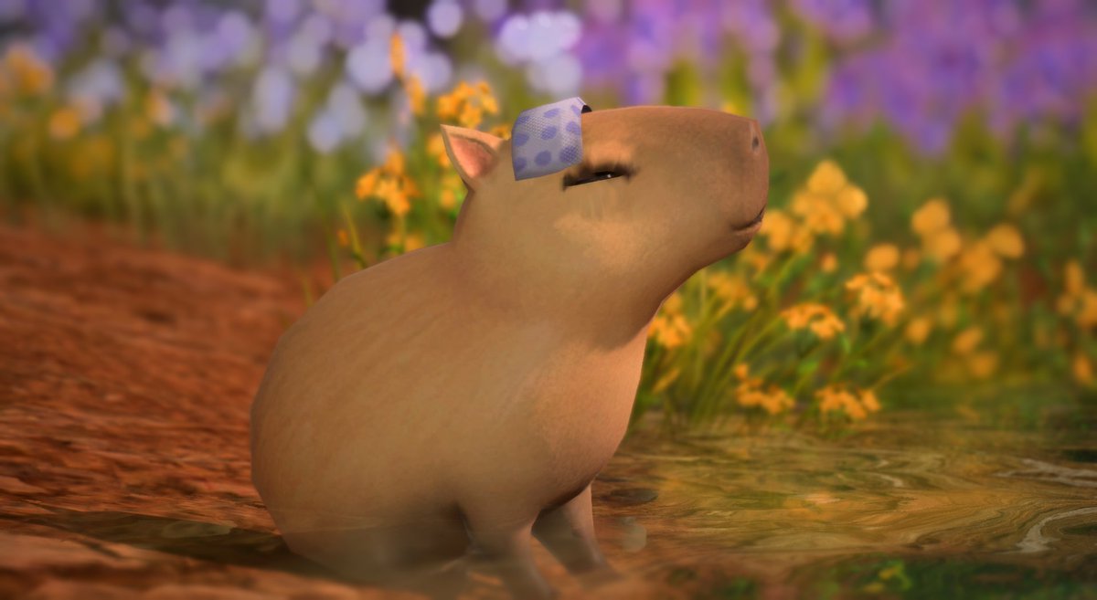 azurgarde's tweet image. have a little friend : )
#ffxiv #gposers #gpose