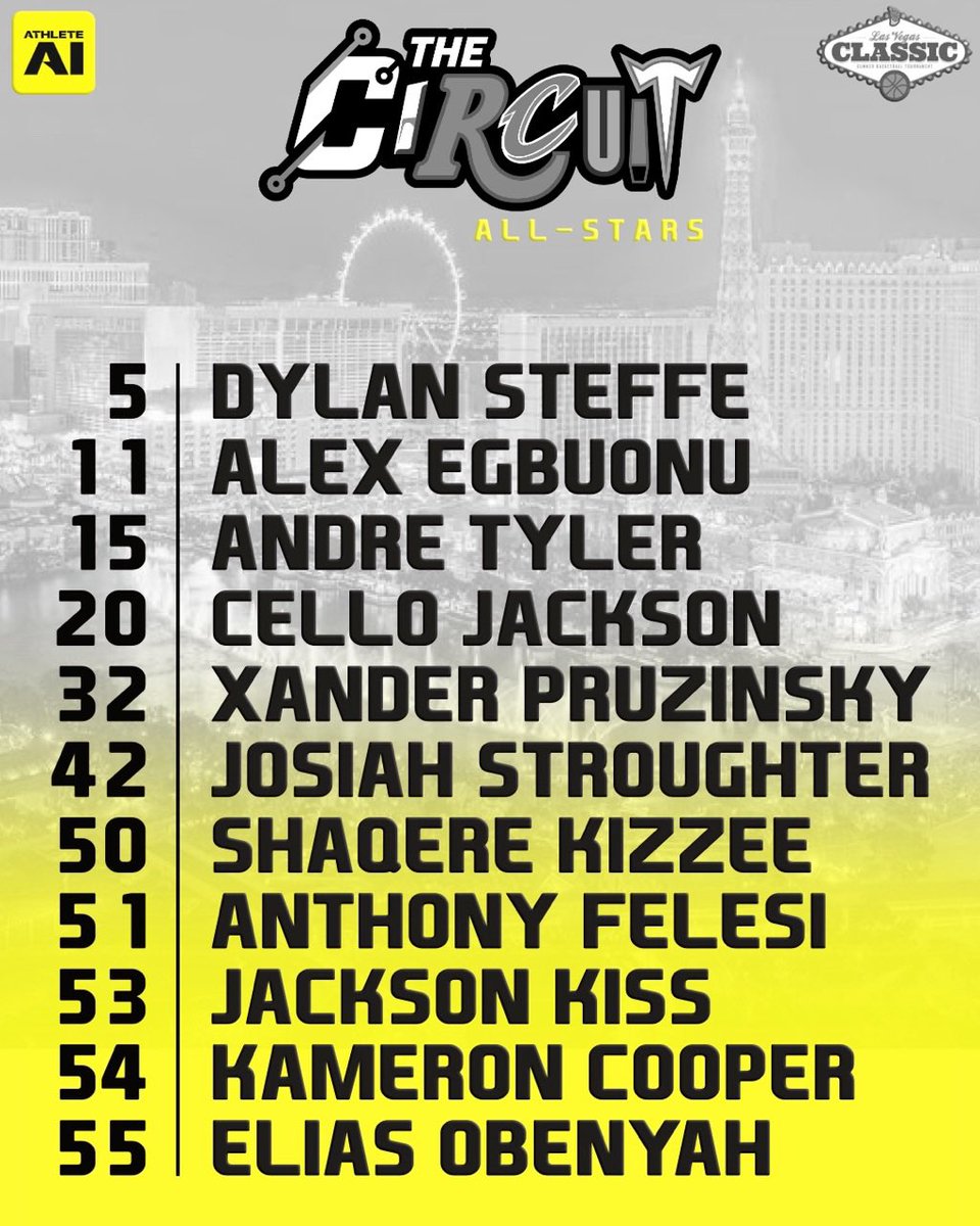 TheCircuit's tweet image. The Circuit All-Stars invade Sin City this weekend ๐ฐ
๐ Las Vegas Classic Championship