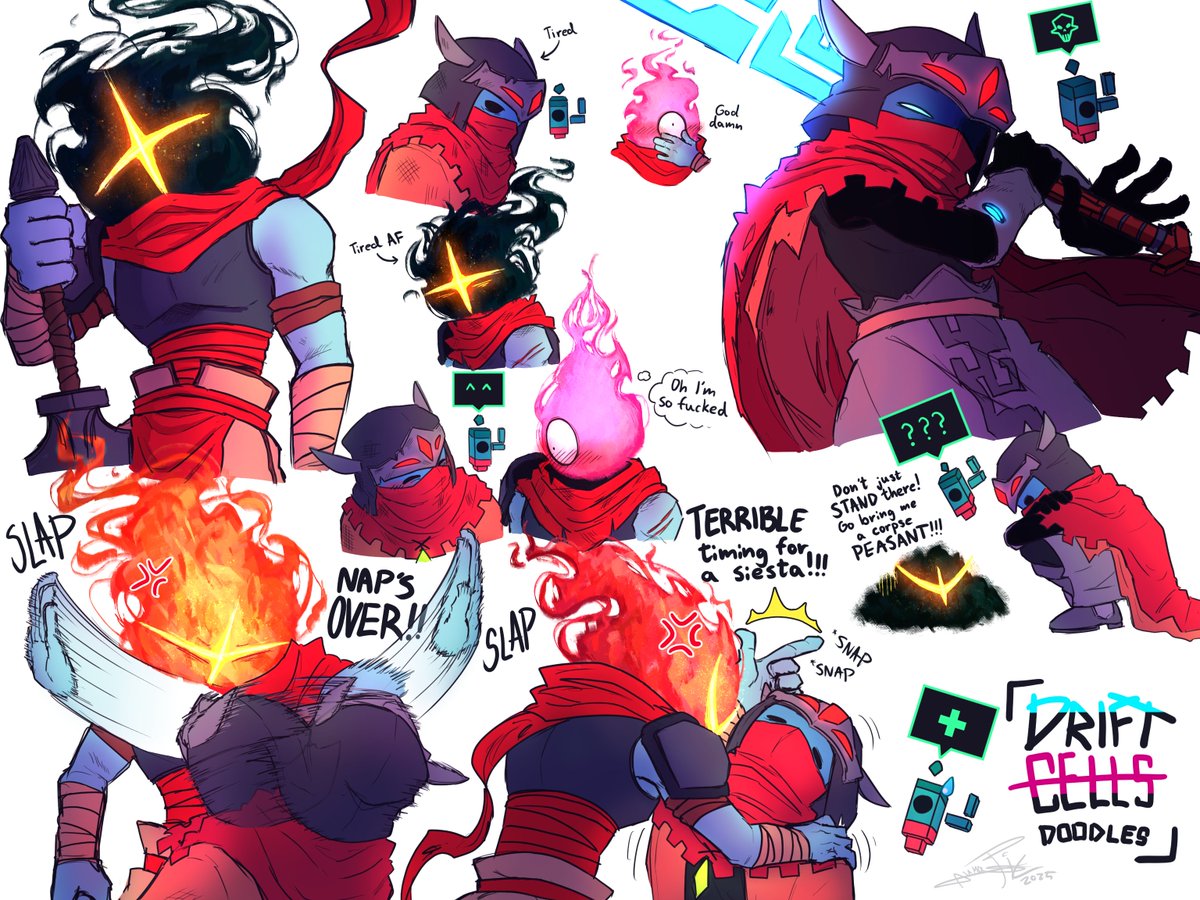 lunatic_doodles's tweet image. So, I may or may not have started playing Deadcells and Hyper Light Drifter 👀

#driftcells #deadcells #Hyperlightdrifter #INDIECROSSEP2