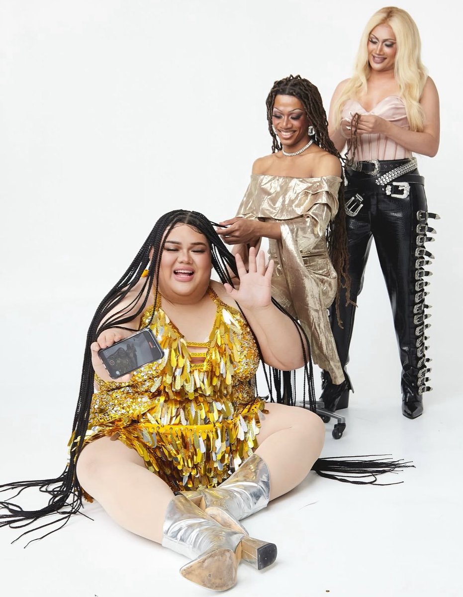 Drag_Crave's tweet image. Gigi Ferocious, Srirasha Hotsauce & Too Calderone look amazing in new photos.