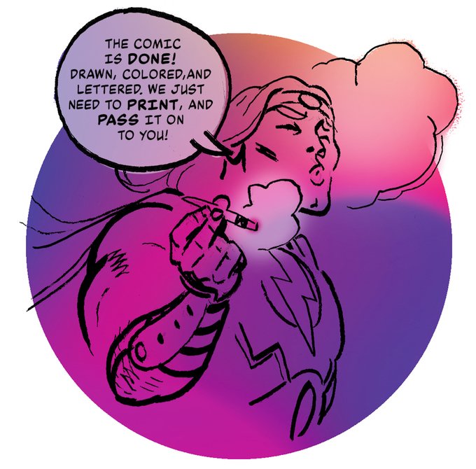 WesCraigComics's tweet image. This summer we're bringing you the peace-loving, flower-powered hero you need in THUNDERHEAD!
Sign up & get in on the EXCLUSIVE Oh-La-LA Early Bird Extravaganza! shorturl.at/gjMBn
Commissions! Original art! 4 covers! Sketchbook!
All my other books as add-ons!