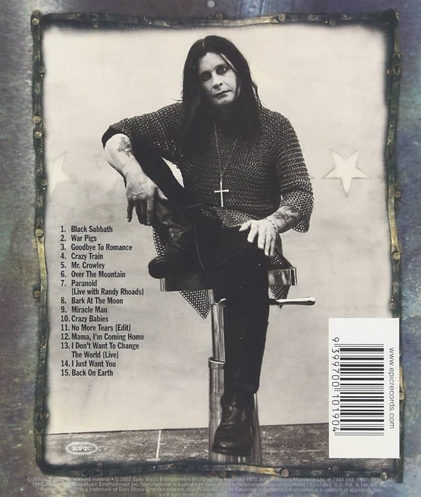 Ozzy the madman Osbourne:

Músico, poeta y leyenda del rock. 

3/12/1948 - ♾️