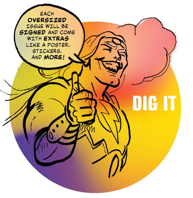 WesCraigComics's tweet image. This summer we're bringing you the peace-loving, flower-powered hero you need in THUNDERHEAD!
Sign up & get in on the EXCLUSIVE Oh-La-LA Early Bird Extravaganza! shorturl.at/gjMBn
Commissions! Original art! 4 covers! Sketchbook!
All my other books as add-ons!