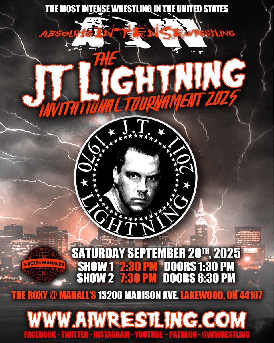 aiwrestling's tweet image. Tickets on sale now!
1:30pm
link.dice.fm/qdd188bfddc5
6:30pm
link.dice.fm/z0cf59b5c047
Get into both shows for $30 (+fees)