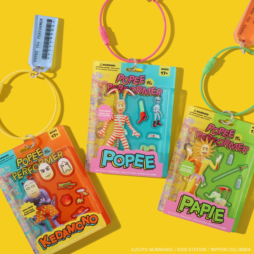 natalie_store's tweet image. 【ポピーザぱフォーマー】
立体感のある仕上がりが特徴的な、ブリスター風のキーホルダー。
カバンなどにつけて一緒にお出かけすることはもちろん、自立するので並べて飾るのもオススメです。
▼ご購入はこちら
store.natalie.mu/smartphone/det…
#ポピーザぱフォーマー