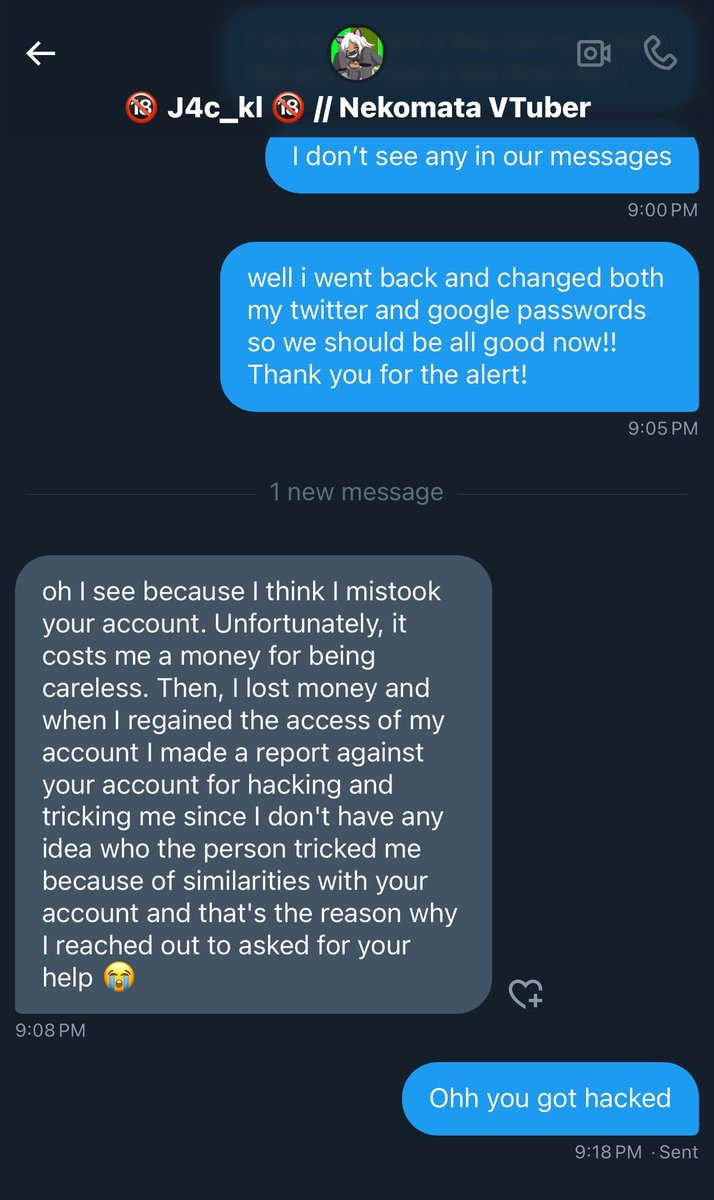 morgipan's tweet image. Hey if you’re mutuals with @J4c_kl and you know them please be careful, I believe they’ve been hacked. I don’t know their discord so I’m not sure how to let them know