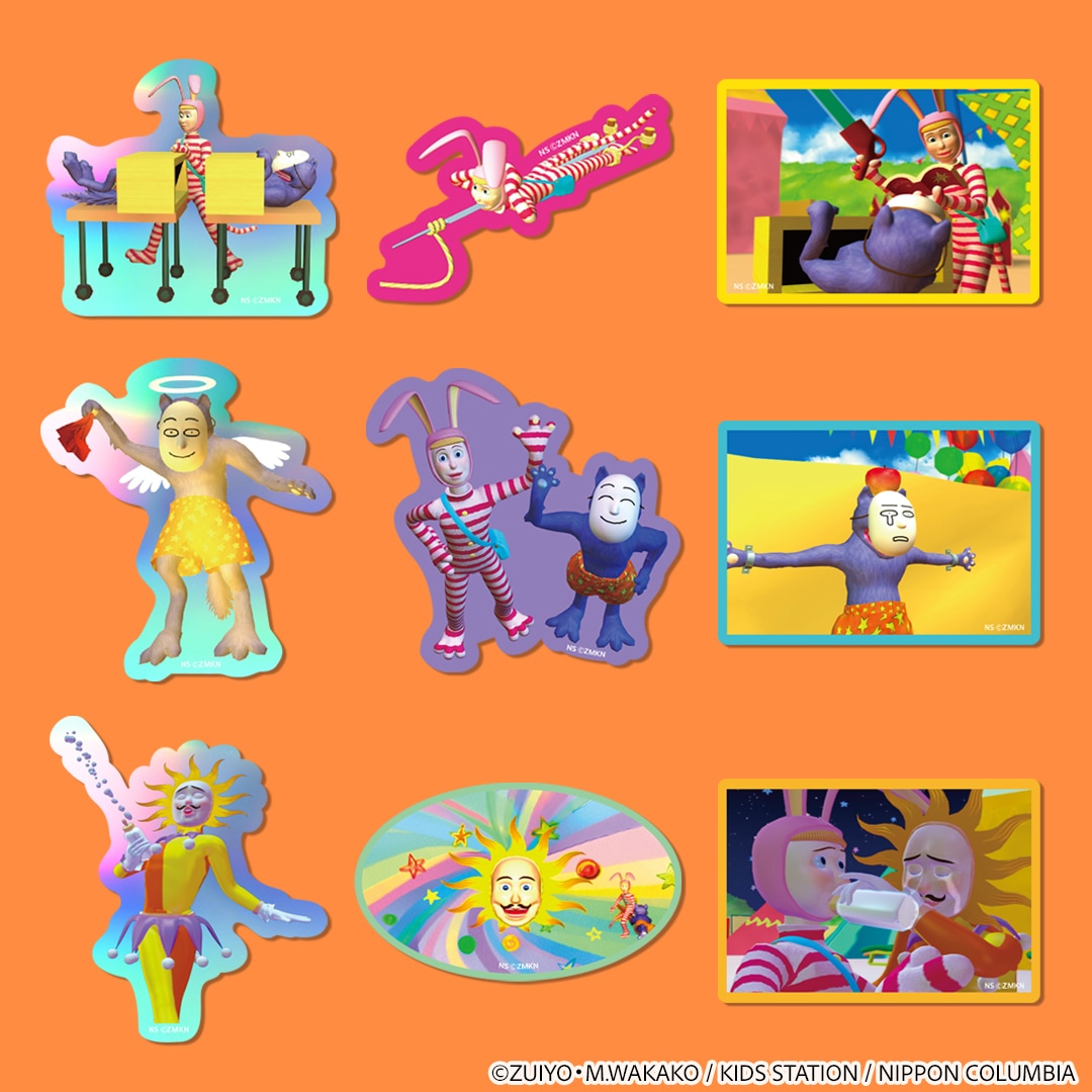natalie_store's tweet image. 【#ポピーザぱフォーマー】
アニメの印象的なシーンを集めたステッカーセットです。
ポピー、ケダモノ、パピィセットの3種類からお選びいただけます。
好きなところに貼りつけて、「ポピーザぱフォーマー」の世界観をお楽しみください。
▼ご購入はこちら
store.natalie.mu/smartphone/det…