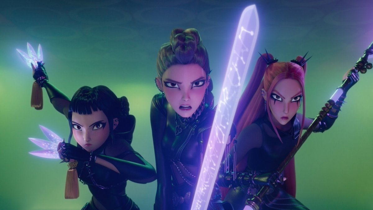TheCartoonBase's tweet image. ‘KPop Demon Hunters’ is on track to become one of Netflix’s most watched movies in its history.
Arden Cho, the voice of Rumi wants a sequel.