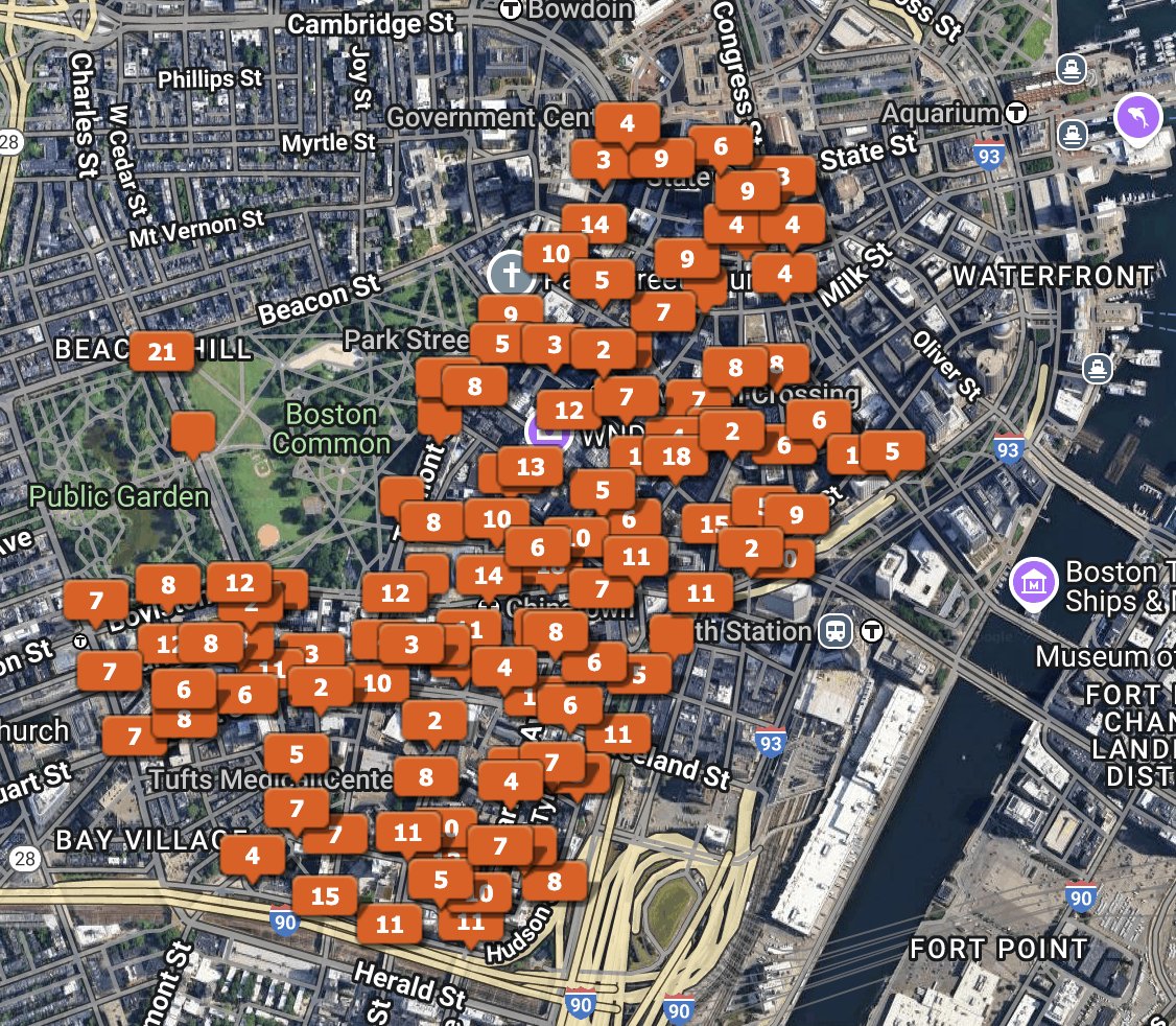 As part of our ongoing public safety efforts, the Streets &amp; Sidewalks Working Group has documented the current conditions of all crosswalks, ramps, handicap ramps and unresolved sidewalk / areaway issues throughout Downtown Boston &amp; Chinatown. More tomorrow! #ADA #QualityOfLife