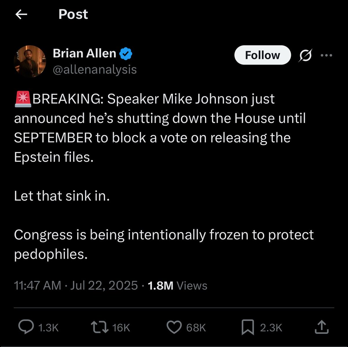 ThHappyHawaiian's tweet image. Never stop talking about it. This is the issue of our age. They are killing people to cover it up