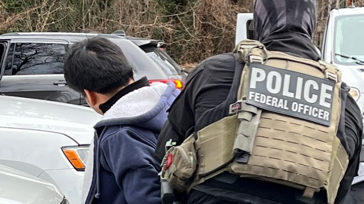 GeepersNFT's tweet image. Immigration enforcement push results in skyrocketing arrests of criminal illegal aliens
The number of criminal illegal immigrants arrested by U.S. ICE has soared. Arrests in Maryland have jumped 290% and a staggering 470% in Virginia. In South Carolina, arrests have more than…