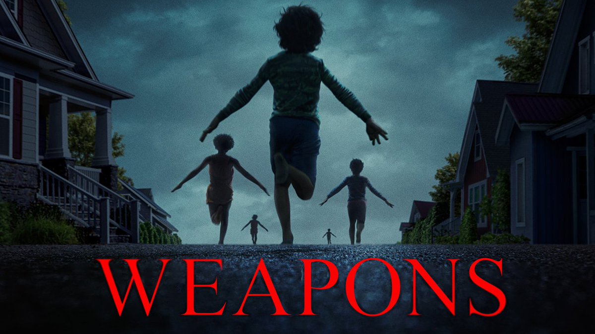 deadmeatjames's tweet image. We had the IMMENSE pleasure of seeing #WeaponsMovie the other night. Instantly one of my favorites of the year. Can't stop thinking about it. Wonderful mystery, excellent humor, fun cast of intercepting characters, and a great villain. Want to see it again ASAP.